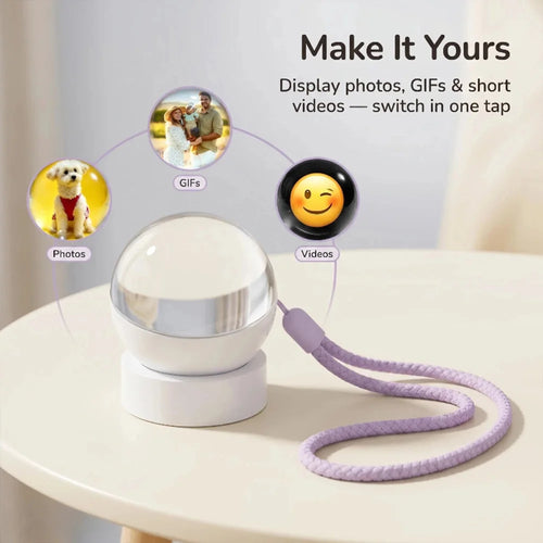 Video Memory Crystal Ball | Wi-Fi Keepsake Gift
